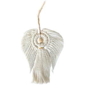 Kerstengel Macramé